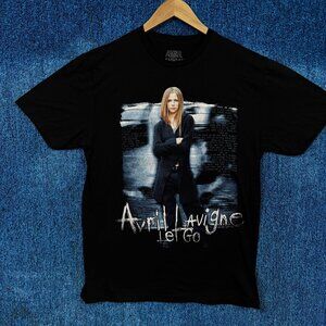 Avril Lavigne Let Go Album Rock T-Shirt Size Medium
